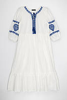 Платье вышиванка женское Park karon 23091 38 Белый (2000989621133) MD, код: 8115132