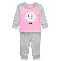 Детская пижама Dexters с овечкой сладкий сон 128 см серый (135939383) ZK, код: 8334236