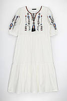 Платье вышиванка женское Park karon 23079 40 Белый (2000989622062) MD, код: 8413500