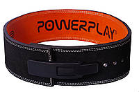 Пояс для важкої атлетики PowerPlay 5175 L Чорно-помаранчевий (PP_5175_L_Black) MD, код: 1138499