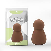 Вибростимулятор силиконовый грибок Clit Magic Bubble Brown Cnt MD, код: 8172982