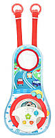 Дитяча ігрова панель для кріплення в автомобілі N5158 Руль дитячий музичний на батарейках
