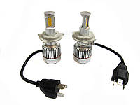 Светодиодные Led лампы UKC Car Headlight H4 33W 3000LM 4500-5000K MD, код: 7422532