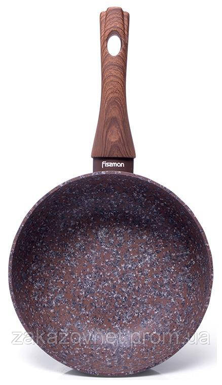 Сковорідка-сотейник Fissman Magic Brown діаметр 26 см з антипригарним покриттям DP36232 ZK, код: 7425289