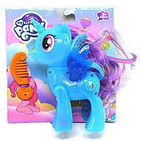 Фигурка My Little Pony музыкальная голубой MIC (061) ZK, код: 8331750