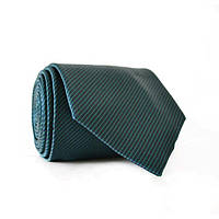 Краватка Чоловіча Синьо-зелена В смужку Gin-2133 GL, код: 2340765