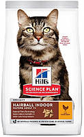 Сухой корм для выведение шерсти из желудка пожилых домашних кошек Hill's SP Mature Adult 7+ H ZK, код: 7664487