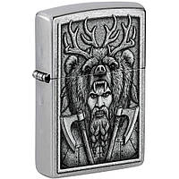 Бензиновая зажигалка Zippo 207 Barbarian Design (48731) GL, код: 8245596