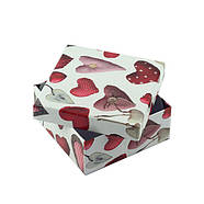 Коробка подарункова ООТВ Heart 8 х 8 х 4,5 см, фото 2