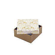 Коробка подарункова ООТВ Gold 12х12х8 см, фото 2