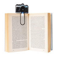 Закладка-ліхтарик для книг "Camera" з підсвічуванням, фото 2
