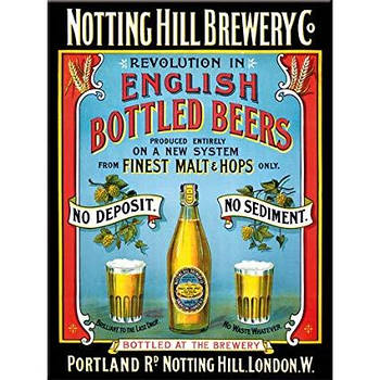 Магніт 8x6 см "Notting Hill Brewery" Nostalgic Art (14066)