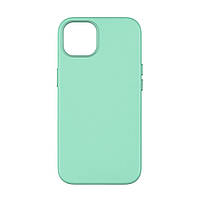 Панель-накладка чехол MagSafe Leather Case Apple iPhone 15 Pro Ice Sea Blue IB, код: 8319360