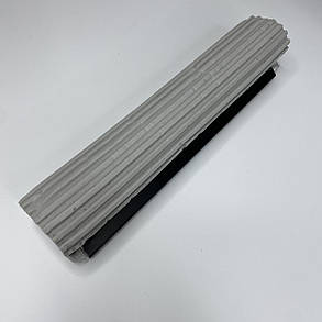 Запаска до швабре PVA з віджиманням 27 см сіра м'яка ECo Fabric EF-2527-SG IB, код: 8380417, фото 2
