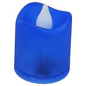Декоративна свічка Bambi CX-21 LED 5 см Синій IB, код: 8289275