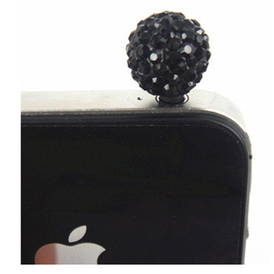 Аксесуар для Iphone "Plugo Crystal Ball", чорний