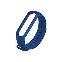 Силіконовий ремінець для фітнес-браслету Mi band M6/7/8 (Синій) 4753034