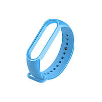 Силіконовий ремінець для фітнес-браслету Mi band M6/7/8 (Блакитний) 4753035