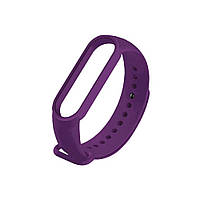 Силіконовий ремінець для фітнес-браслету Mi band M6/7/8 (Фіолетовий) 4753062