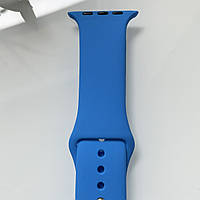 Силіконовий ремінець для розумного годинника Smart Watch 42/44 (Синій) 4753239