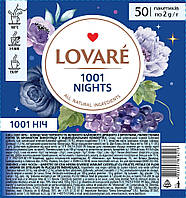 Чай бленд чорного и зеленого Lovare 1001 Nights, 50шт