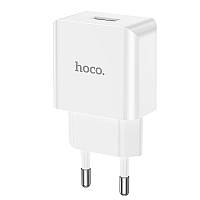 Адаптер мережевий HOCO Leisure single port charger C106A |1USB, 10.5W/2.1A| 4756160