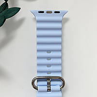 Силіконовий ремінець для Smart Watch Ocean Band 42/44/45/49 (Блакитний) 4753174