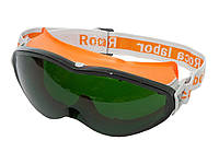 Защитные очки RIAS Roca Labor антизапотевающие Зеленые линзы (3_01577) GL, код: 7918836