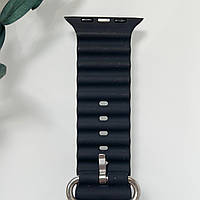 Силіконовий ремінець для Smart Watch Ocean Band 42/44/45/49 (Чорний) 4753183