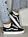 Кеди молодіжні чорно-білі універсальні низькі Vans Old Skool, фото 4