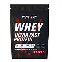 Протеїн Vansiton Whey Ultra Fast Protein 900 g 30 servings Cherry GL, код: 7966121