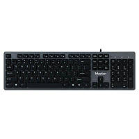 Клавіатура Meetion USB Standard Chocolate Ultrathin Keyboard K841 | Ukr/RU/EN розкладки|
