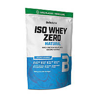 Сироватковий протеїн ізолят BioTechUSA Iso Whey Zero Natural 1000 г strawberry