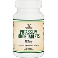 Микроэлемент Йод Double Wood Supplements Potassium Iodide 130 mg (2 tabs per serving) 180 Tab GL, код: 8206898