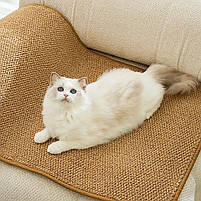 Килимок - дряпка для котів CAT IN BOX сизалевий 40х30 см, фото 6