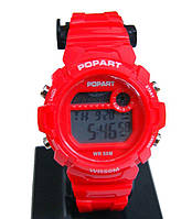 Годинник Popart Червоний (POP-540) GL, код: 8303510