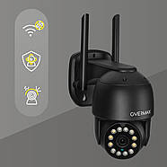 Вулична поворотна IP-камера Overmax Camspot 4.95 WiFi 2.5K Anthracite, фото 2