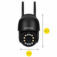 Вулична поворотна IP-камера Overmax Camspot 4.95 WiFi 2.5K Anthracite, фото 10