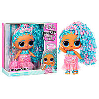 Игровой набор мегакуклы L.O.L. Surprise Big Baby Hair Hair Hair Королева Всплеск KD219871 GL, код: 8393581