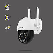Вулична поворотна IP-камера Overmax Camspot 4.95 2.5K Wi-Fi 4x ZOOM, фото 2