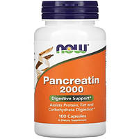 Pancreatin 2000 NOW Foods (100 капсул)