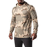 Реглан 5.11 Tactical PT-R Forged Hoodie DCU Camo XL, фото 3