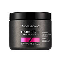 Маска для блеска окрашенных волос Professional Hairgenie 500 мл GL, код: 7609807