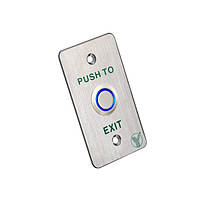 Кнопка выхода Yli Electronic PBK-814B(LED) с LED-подсветкой GL, код: 6527077