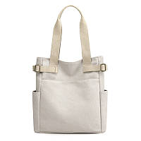 Полотняная сумка Mimi Italian Bags white