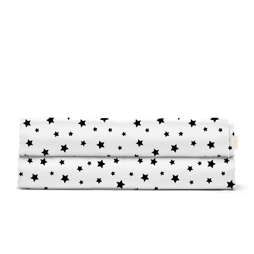 Дитяче простирадло 110х160 BLACK STARS CS1 4588859