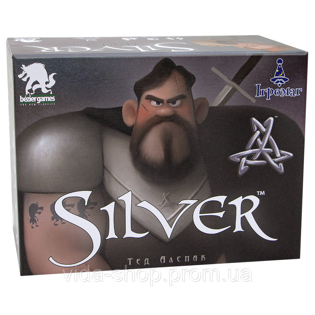 Настільна гра Silver / Срібло (УКР) карткова, сімейна - Vida-Shop