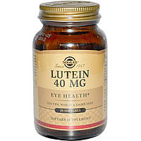 Лютеин Solgar 40 мг 30 капсул MN, код: 7701147