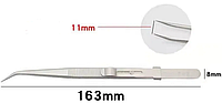 Профессиональный пинцет из нержавеющей стали, регулируемый скользящий замок.