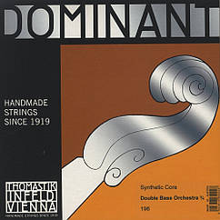 Струни для контрабасу Thomastik-Infeld 196 Dominant Synthetic Core 3 4 Orchestra Double Bass BS, код: 6556762